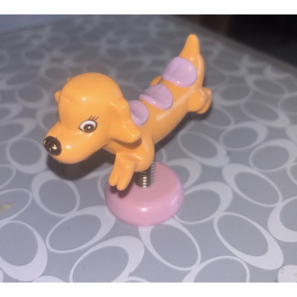2004 Mattel Doggie Daycare Accessory Spring Dog Ride Toy
